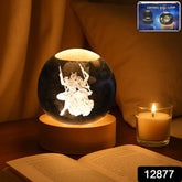 3d Crystal Ball Lamps For Bedroom 3d Lamps For Home Decoration 3d Crystal Ball Night Light Gifts For Women Gifts For Men Room Decor Items For Bedroom For Friend And Family(1 Pc)